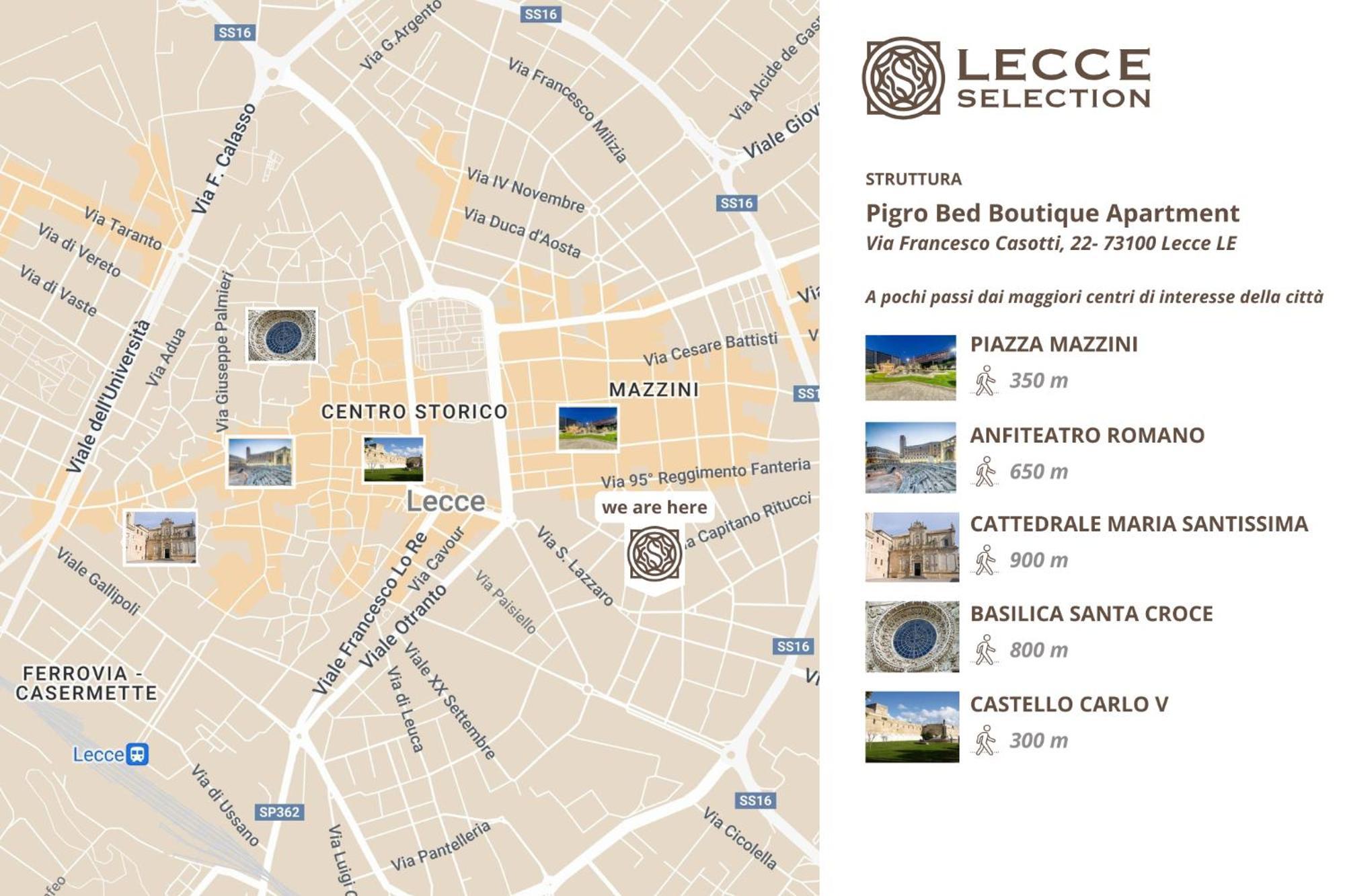 Pigro Bed - Boutique Apartment & Garden By Lecce Selection المظهر الخارجي الصورة